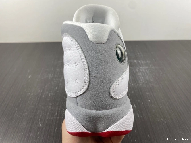 1st Kicks 13 Wolf Grey Air Jordan 414571-160 0808